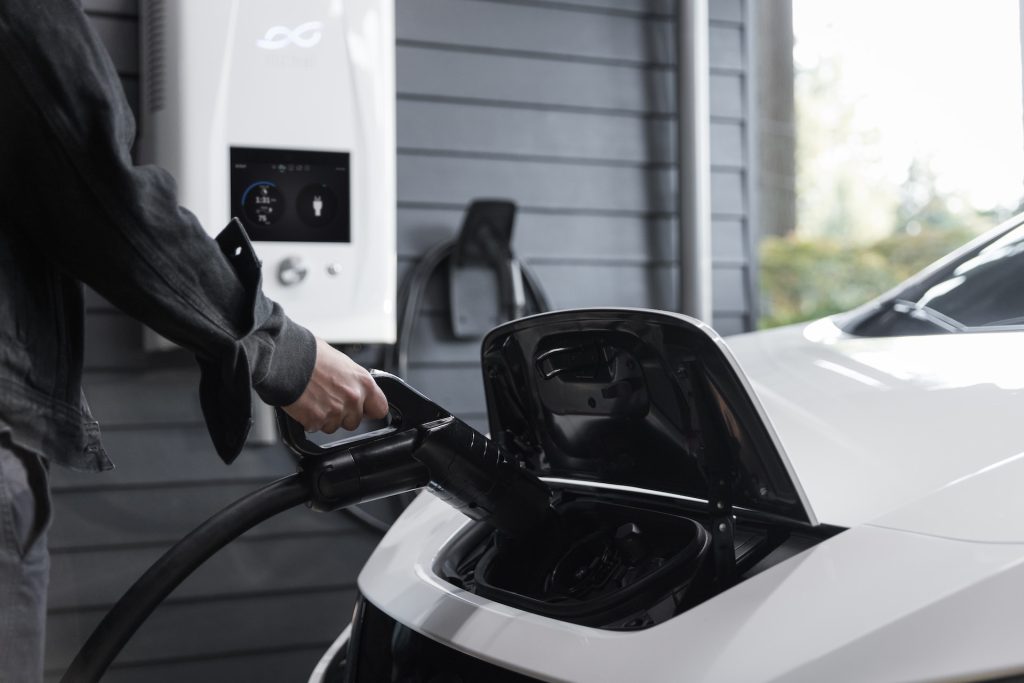 Aussie Electrical & Plumbing providing EV charger services.